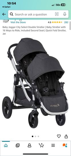 City Select Double Stroller