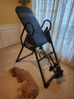 Inversion Table with Memory Foam Backrest