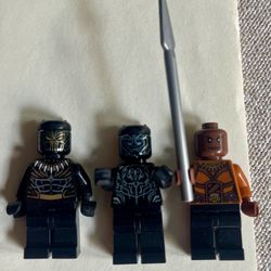 Lego Marvel Mini figures From Black Panther Set 70699