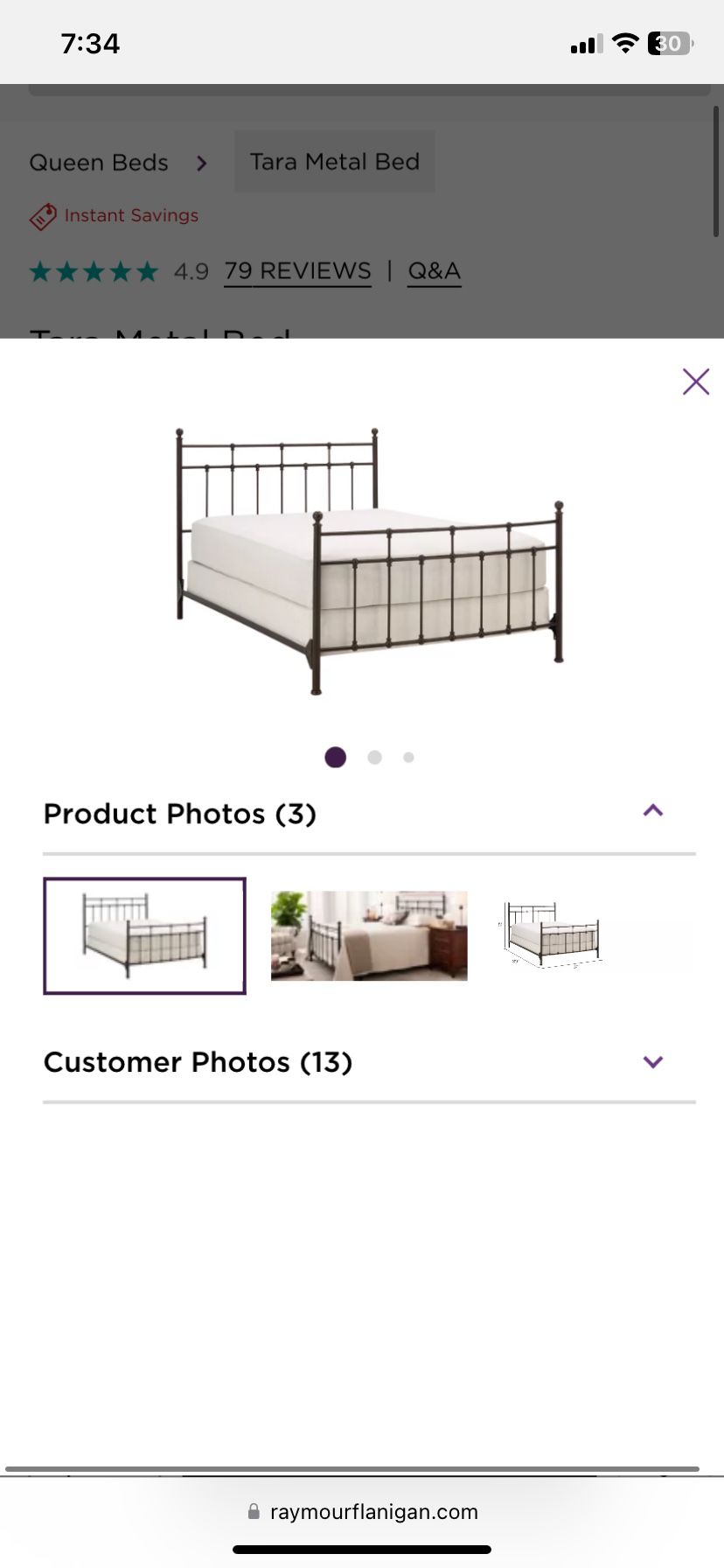 Bed And Frame