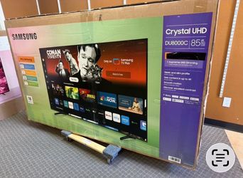 85 Samsung TV smart 4K HDTV 120hz  $55 down on Finacing as well as free delivery