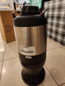 Curtis Thermal Coffee Dispenser 1.5gal Stainless Steel w/ TFT Technology, TFT15G