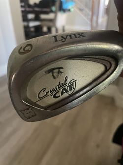 Women’s Lynx Black Cat Irons With Free Bag