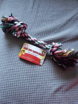 New toy rope bone