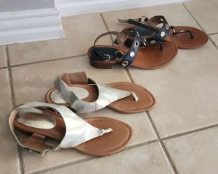 2 pair of Women's Sandals - size 10M