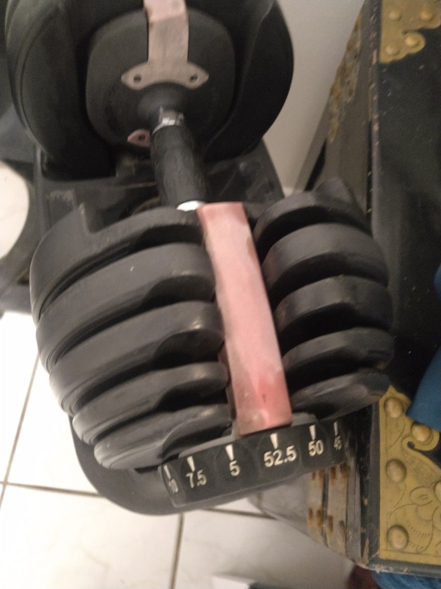 Bowflex Adjustable Dumbbells for Sale in San Antonio, TX OfferUp