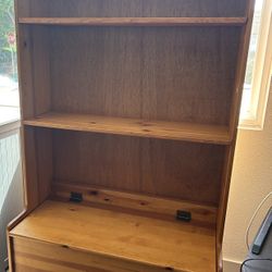 Shelf With Storage