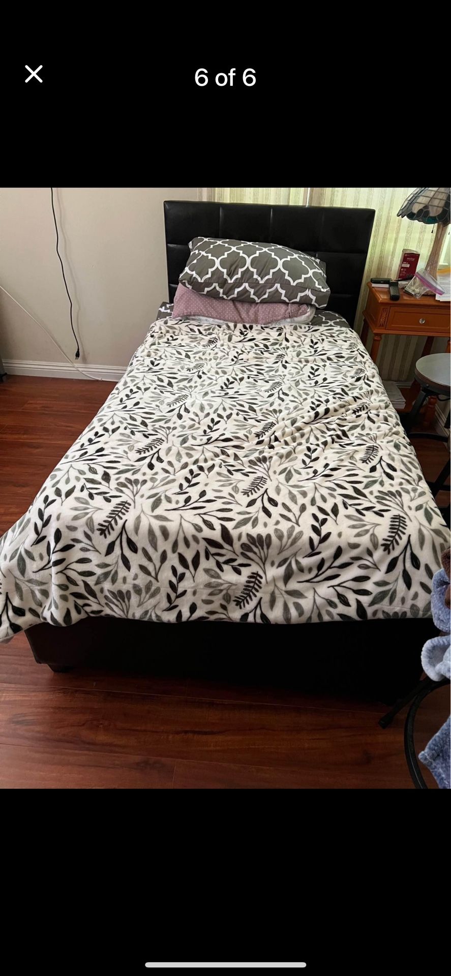 Trundle Twin Bed With Two Mattress