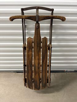 Antique Snow Sled
