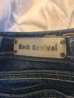 Rock Revival Dark Wash Denim Jeans
