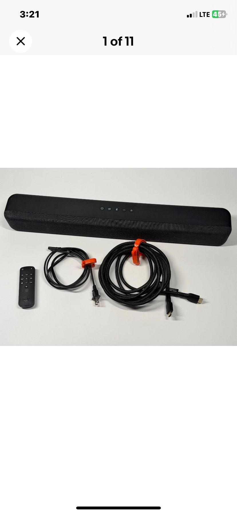 Amazon Fire TV Soundbar 2.0 speaker 24" - DTS VirtualX & Dolby Bluetooth Audio