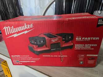 milwaukee m18 super charger dual bay