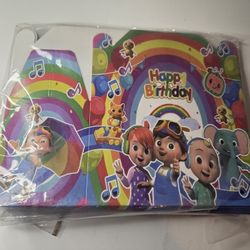 Cocomelon Treat Boxes Party Supplies 