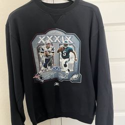 Vintage Reebok Super Bowl XXXIX Sweatshirt Size XL