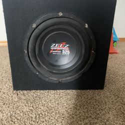 Zeuz Subwoofer Competition 10”