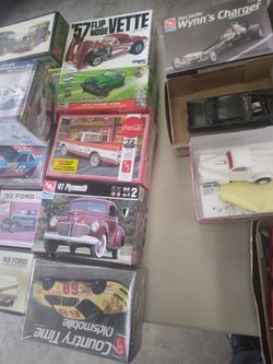 Plastic Model Car Kits *Airplanes and Tank Prices Starting At $20 Ea And Up 