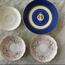 Ceramic Collection - Tea Plates, Vase, Espresso Cup