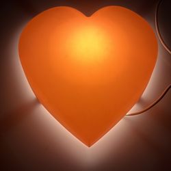 IKEA Soft Pink Heart Lighting Fixture