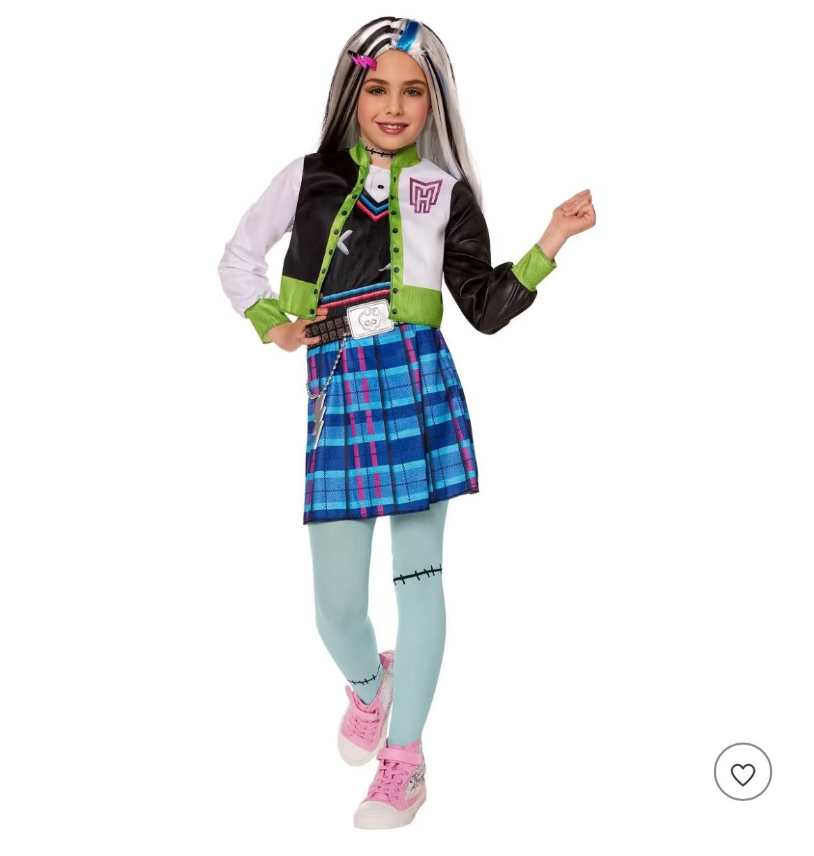 Girls Monster High Frankie costume