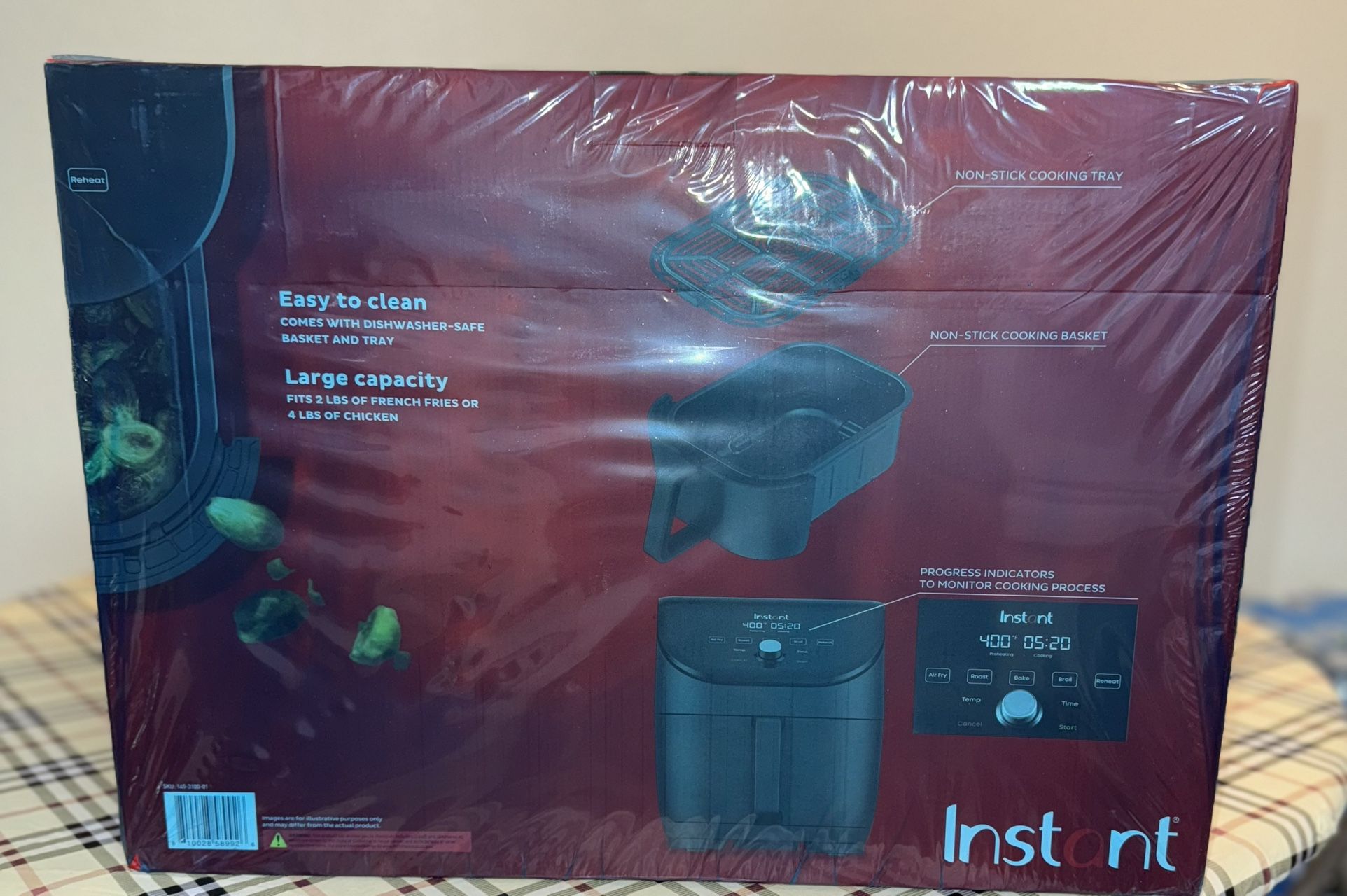 Instant Vortex Slim 6QT Air Fryer Oven