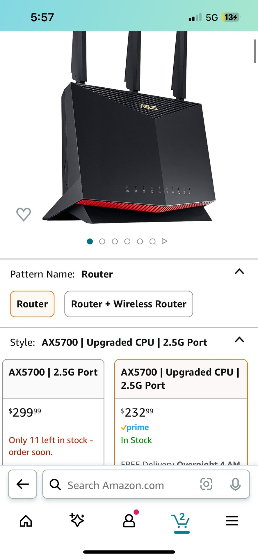 Asus Router Ax5700 