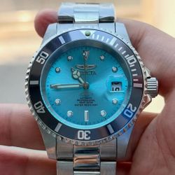 Invicta Pro Diver Date Quartz Blue Dial Men's Watch 47356 NIB