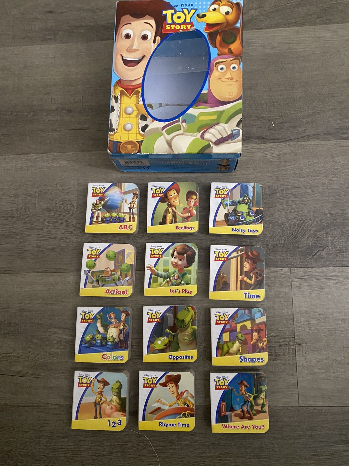 12-Toy Story Books