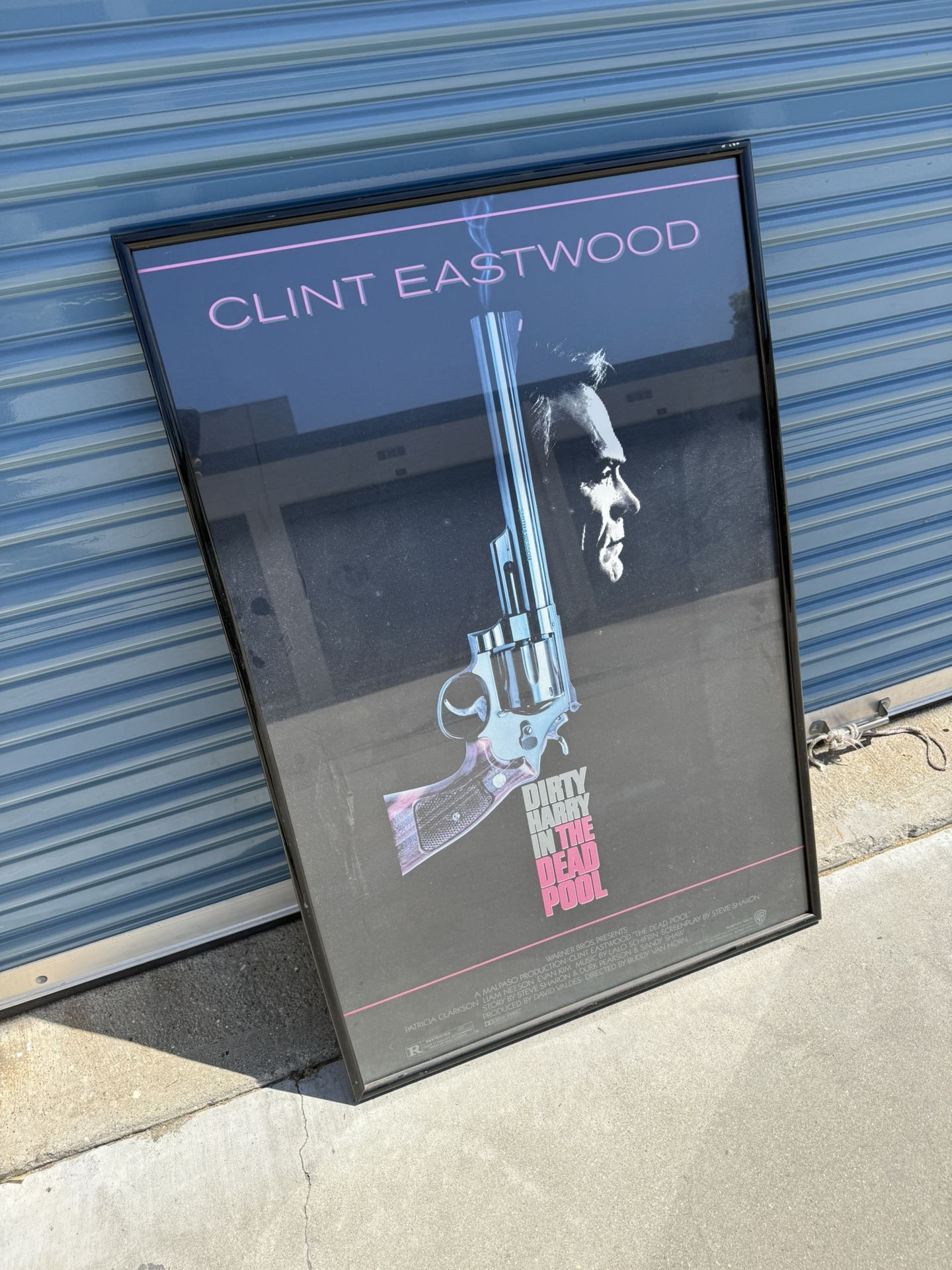 Dead Pool Movie Poster (Clint Eastwood) Dirty Harry