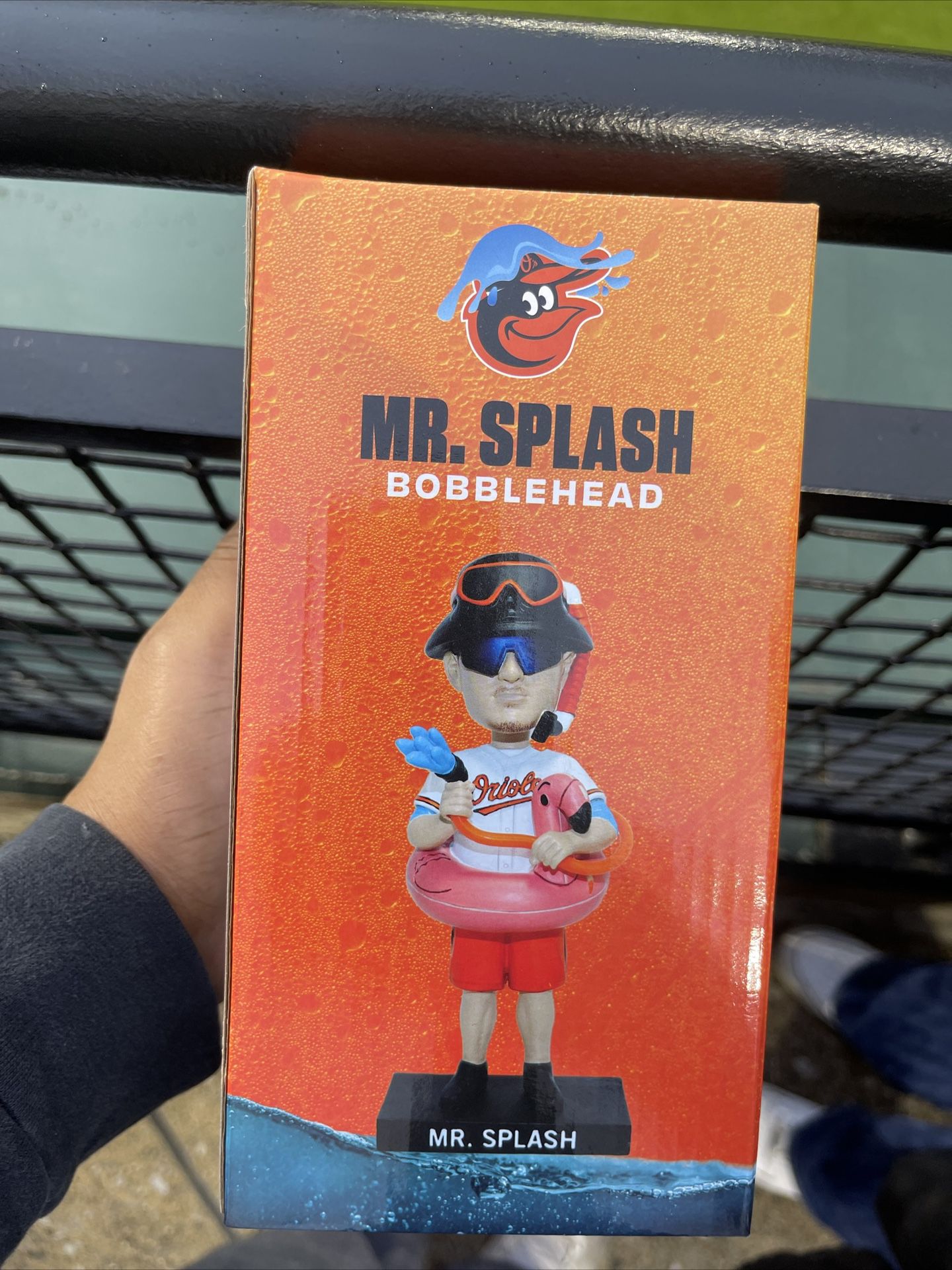 Mr. Splash bobblehead