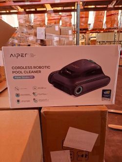 New With Tags Cordless Robotic Pool Cleaner Aiper Scuba S1