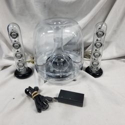 Excellent Condition! Award Winning! Harman Kardon Soundsticks III with external bluetooth receiver upgrade.