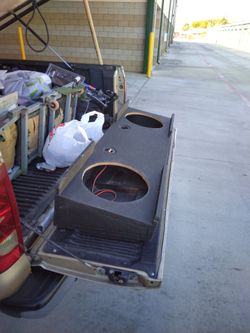 Under Seat Sub Box Chevy Silversdo