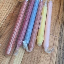Taper Candles lot 6 count