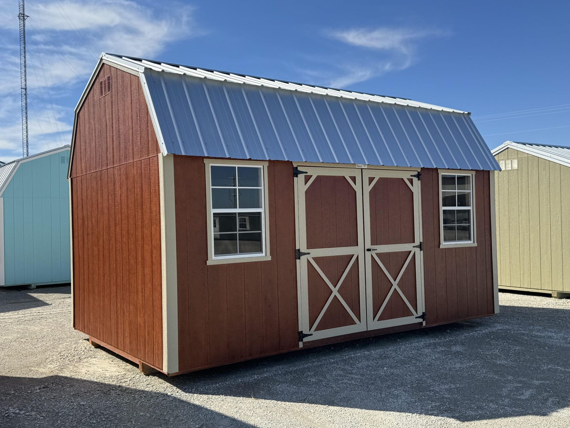 10x16 Lofted Barn FOR SALE