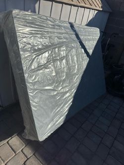 Box Spring New With Frame Full