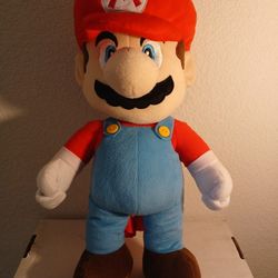 Mario Childrens Plush Back Pack