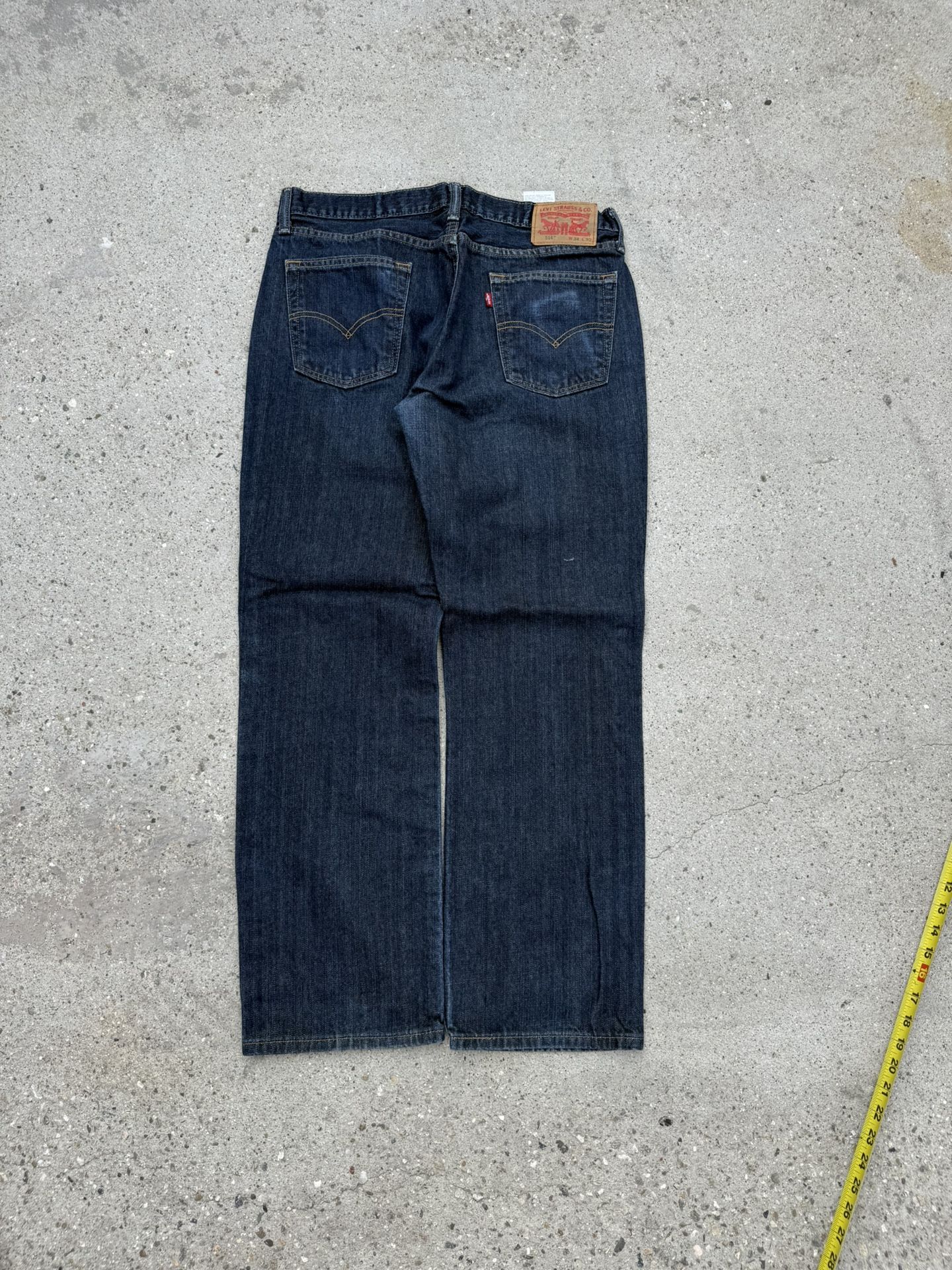 Levi's 514 blue denim jeans size 34x30