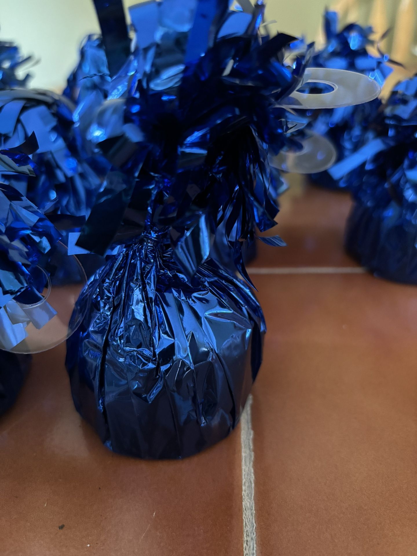 Metallic Wrapped Balloon Weights