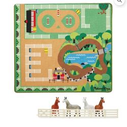 Melissa & Doug Round The Ranch Horse RUG