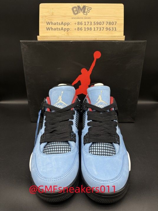 AIR JORDAN 4 RETRO UNIVERSITY BLUE 308497 406