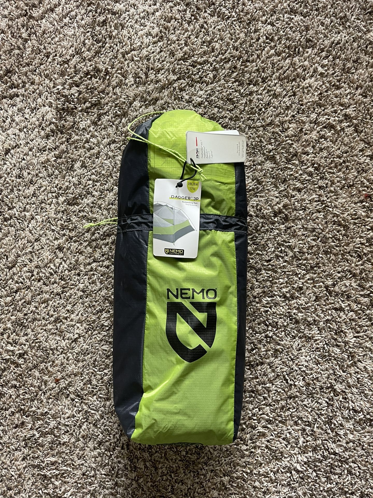 Nemo Dagger 3P Tent New