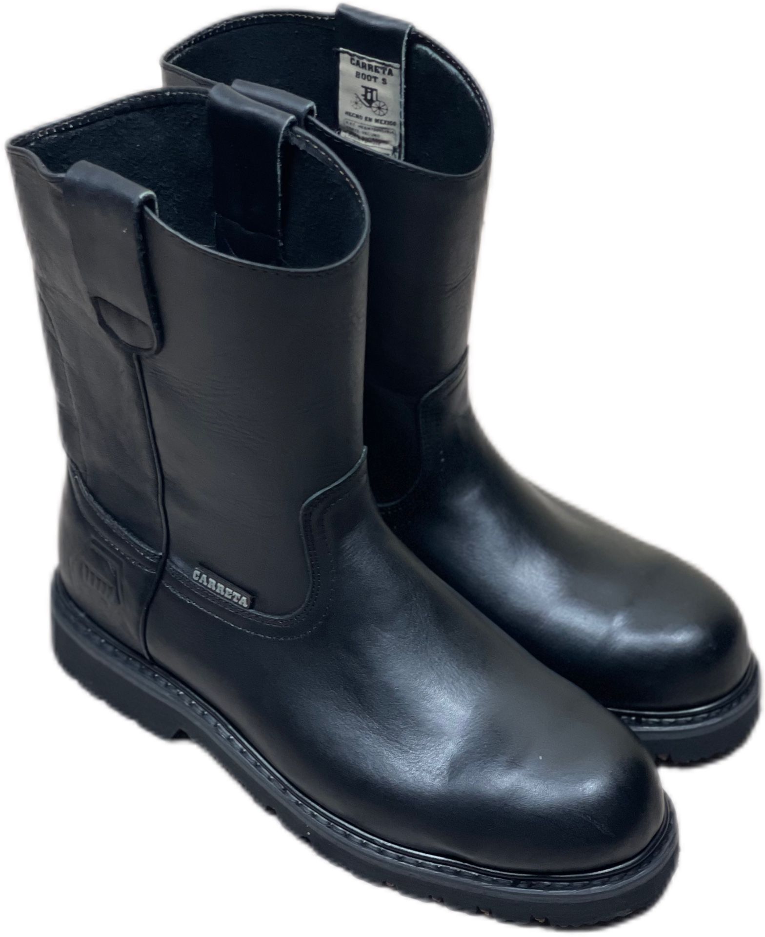 Steel Toe Work Boots -botas De Trabajo En Piel 