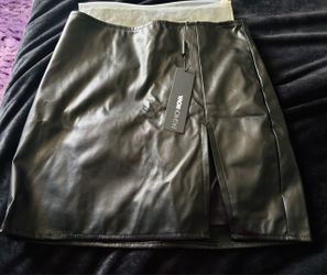Leather fashion, nova skirt