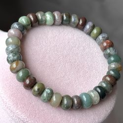 Moss Agate Bracelet 