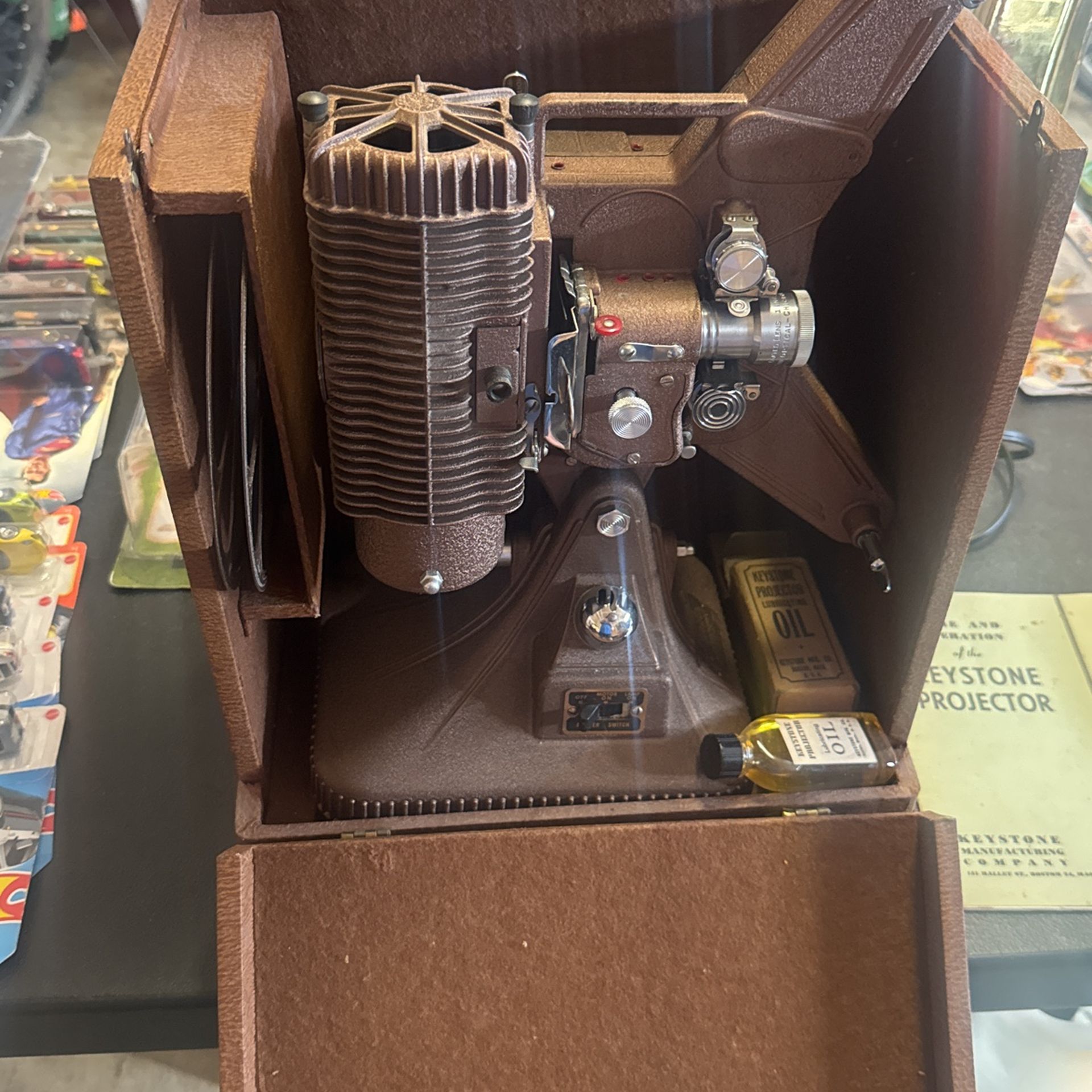 Vintage Keystone Projector In Excellent Condition 