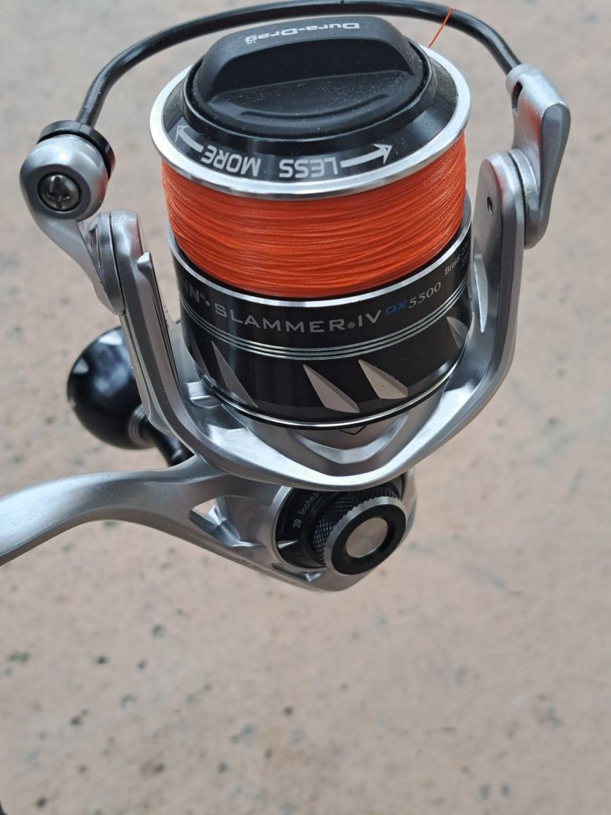 Penn Slammer4 DX Reel/Braid/Star Rod