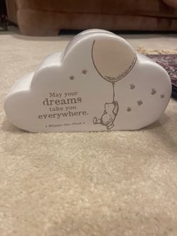Winnie-the-Pooh Cloud-Shaped Piggy Bank