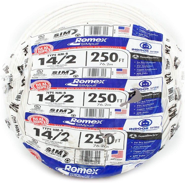 Lots Of 14/2 250 Ft Rols Of Romex Wire for Sale in Lake Stevens, WA ...