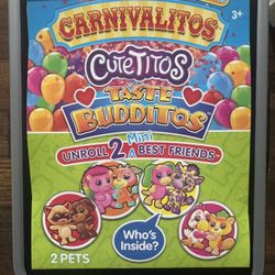 CuteTitos Taste Budditos Carnivalitos — Unroll 2 Mini Best Friends!