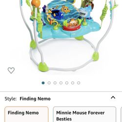 Finding Nemo baby bouncer play center 